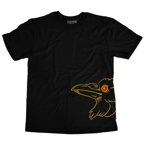 Shadow Blackbird Tee, Black Large