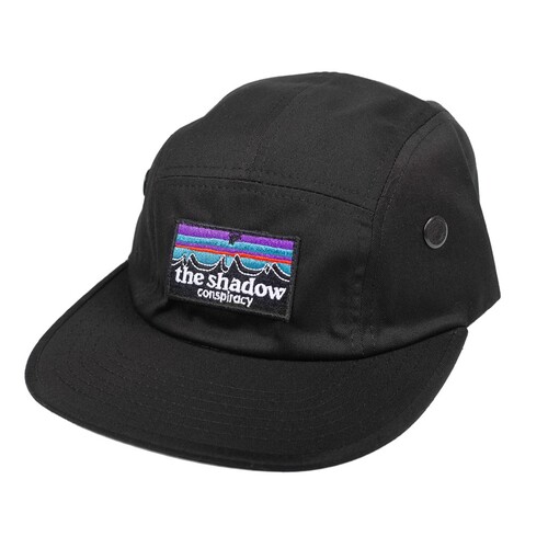 Shadow Out There Camp Hat, Black