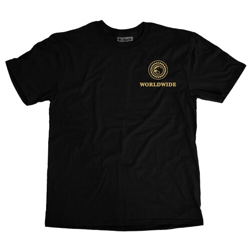 Shadow Worldwide Tee, Black Medium