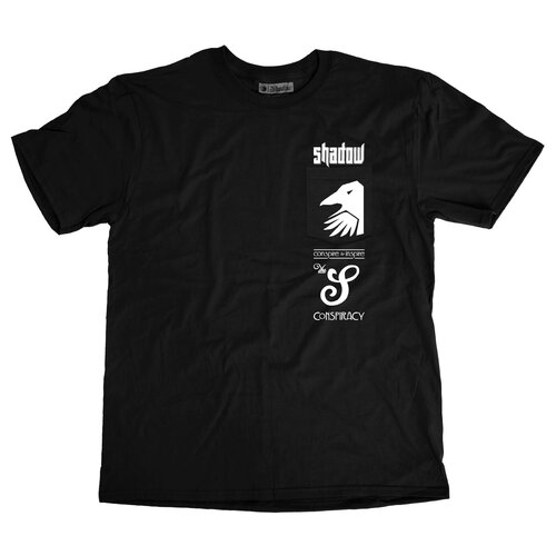 Shadow Furtive Tee, Black Large