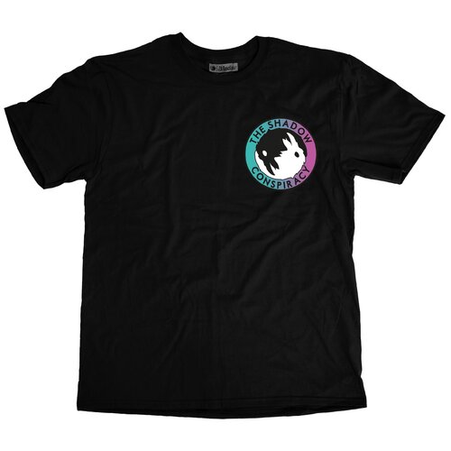 Shadow Sin & Slang Tee, Black Large