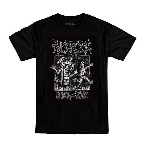 Subrosa Floriduh Tee, Black Large 