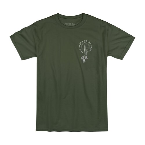 Subrosa Till Death Tee, Olive Large 