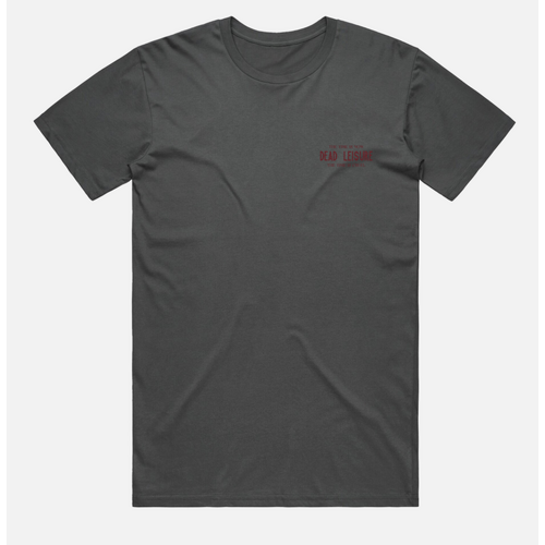 The Time Is Cruel Tee Large Charcoal 