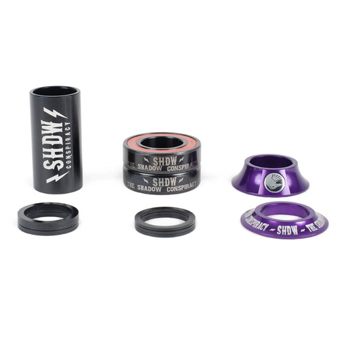 SHADOW Stacked Mid BottomBracket Skeletor Purple 22mm